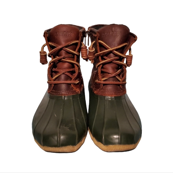 Sperry Top-Sider Zip-Up Ankle Duck Boots Women's Size 6 - Picture 4 of 8